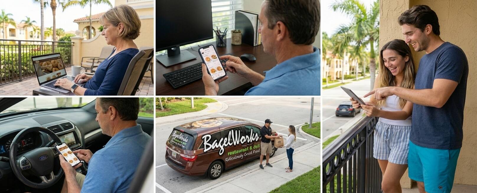 How Boca Raton Residents Order Their Breakfast Bagels Online