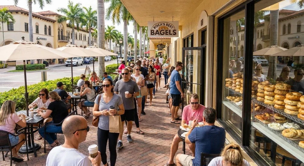 Is Boca Raton the Bagel Capital of South Florida?
