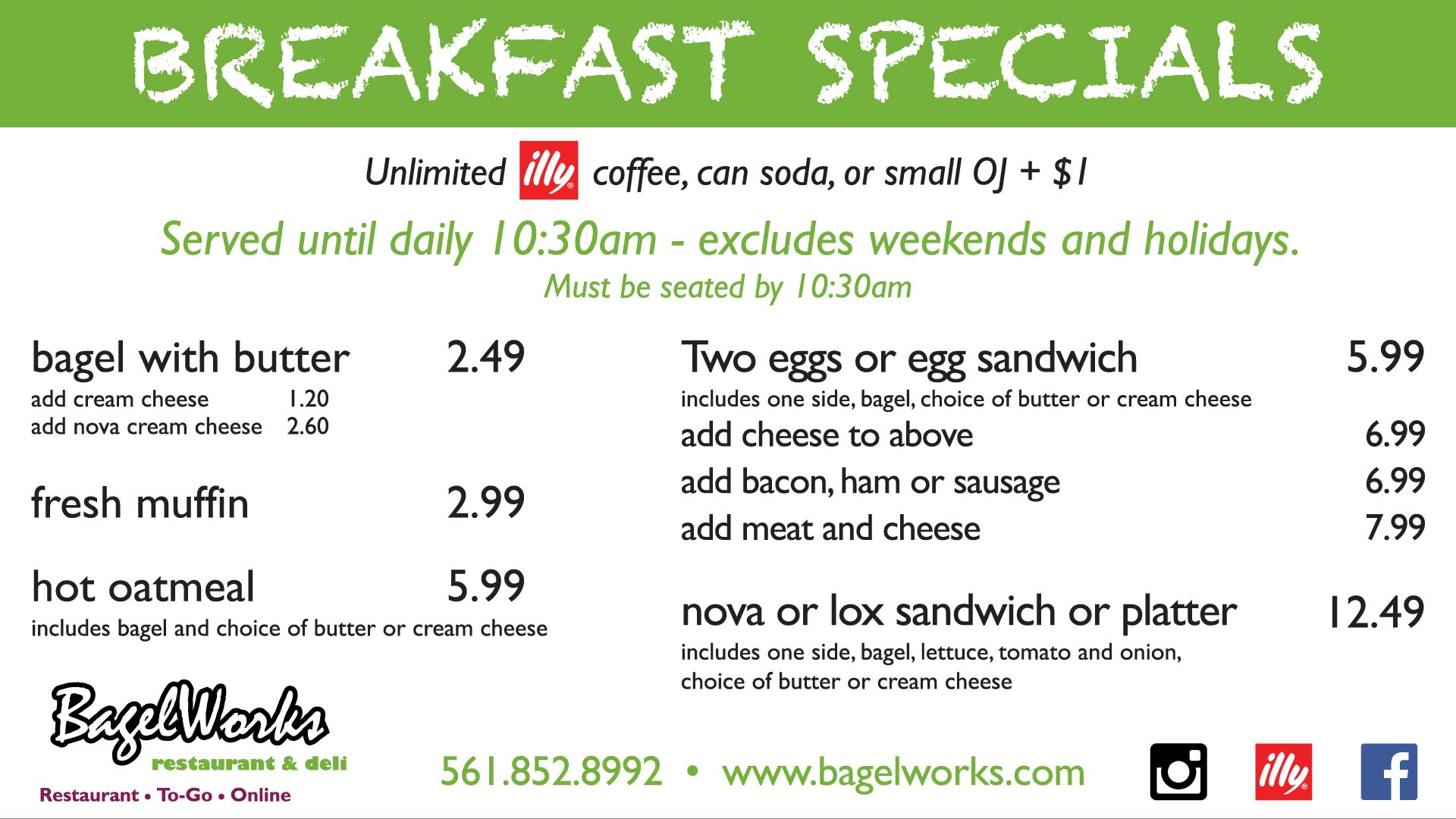 Discover the best bagels and deli sandwiches at Bagelworks in Boca Raton.
