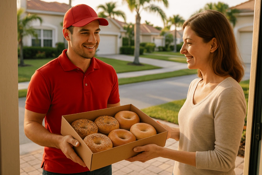 Bagel Delivery in Boca Raton That Saves Your Morning Rush