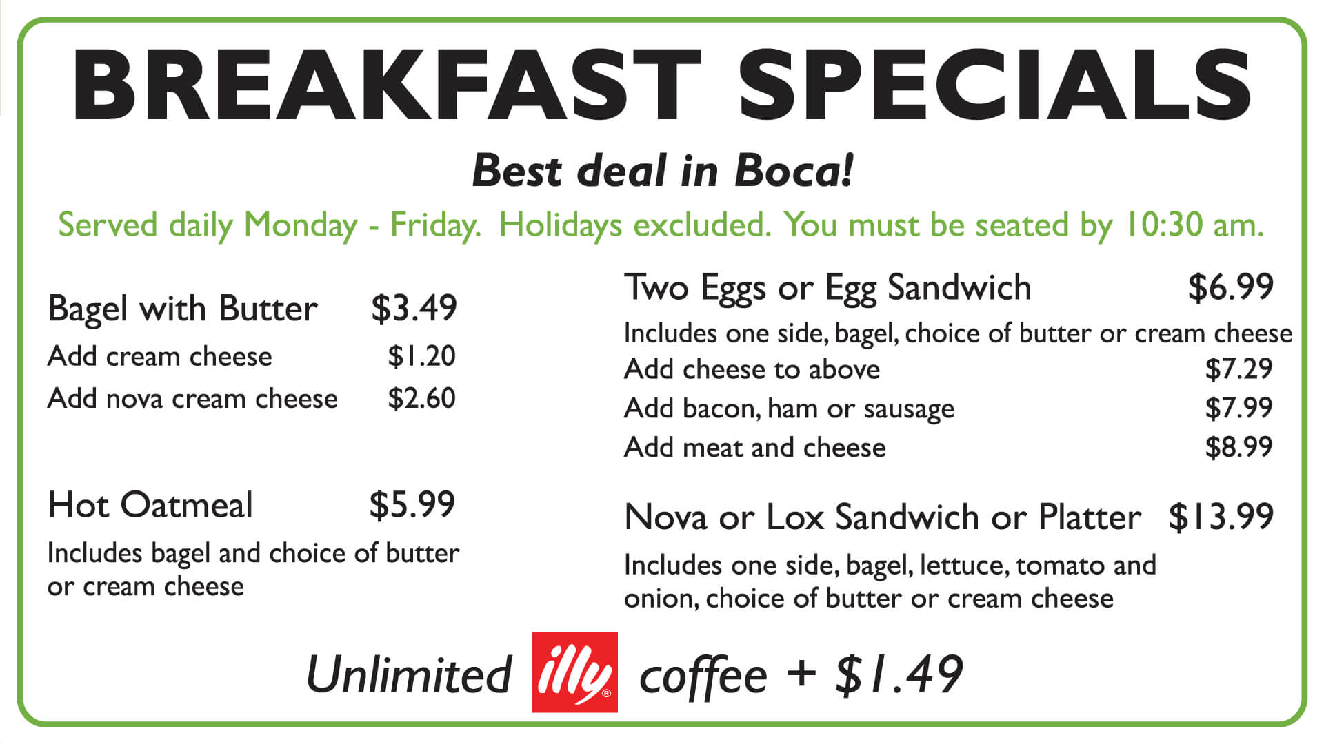 Discover the best bagels and deli sandwiches at Bagelworks in Boca Raton.
